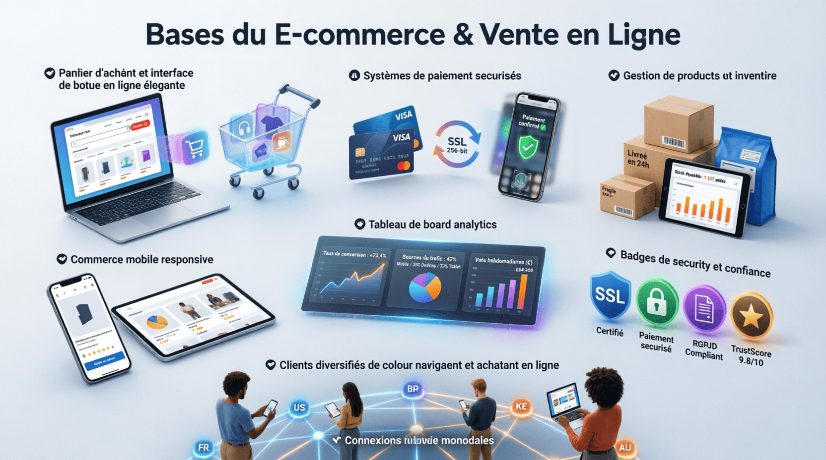 Bases du E-commerce & Vente en Ligne